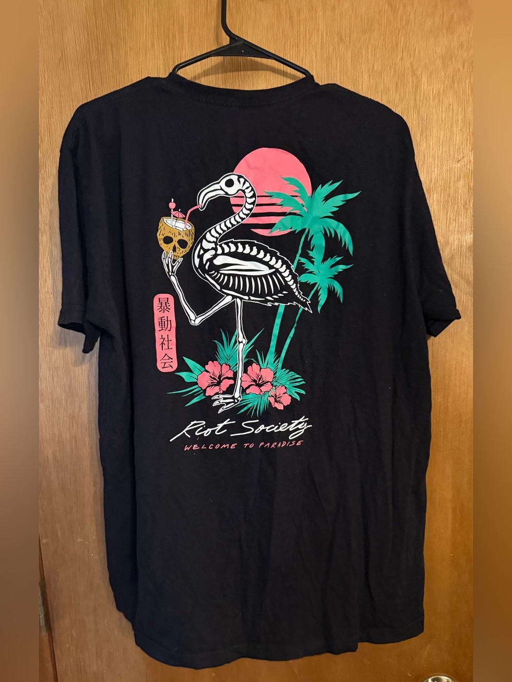 riot society Black T-Shirt